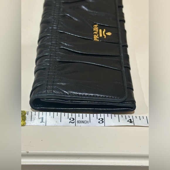 Prada Lambskin Long Wallet On Unbranded Chain - Picture 12 of 12